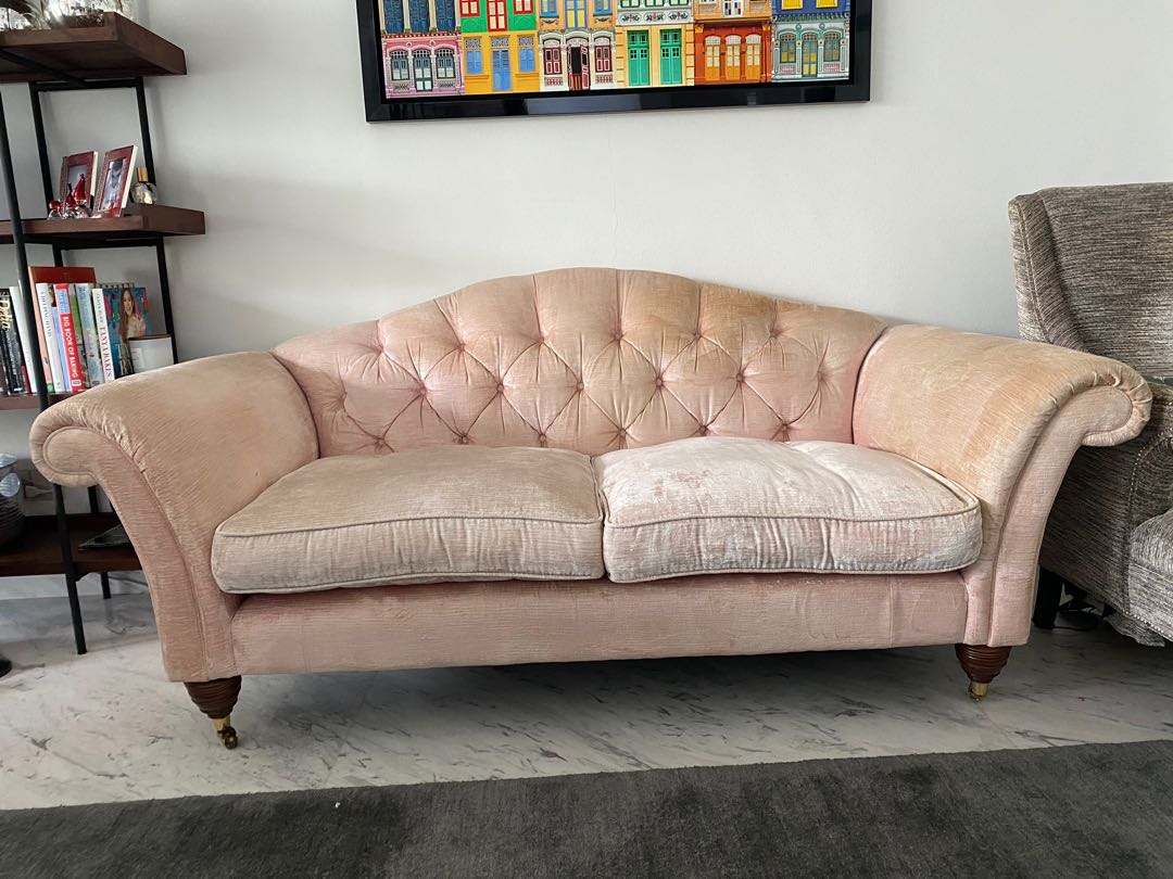 Laura Ashley Uk Sofa Furniture Sofas On Carousell Laura ashley home elise bonus luxury ultra soft comforter, all season premium 7 piece bedding set, stylish delicate design for home decor, full/queen, blue. carousell
