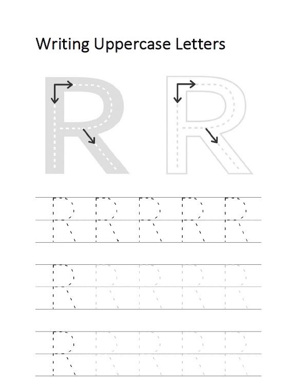Learning to Write ABC upper casing letters, Hobbies & Toys