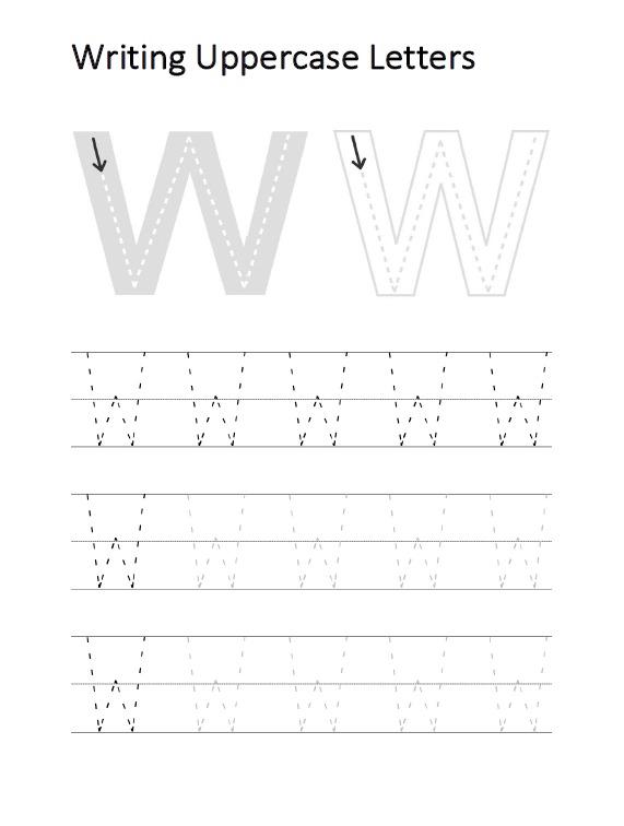 Learning to Write ABC upper casing letters, Hobbies & Toys