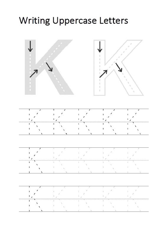 Learning to Write ABC upper casing letters, Hobbies & Toys