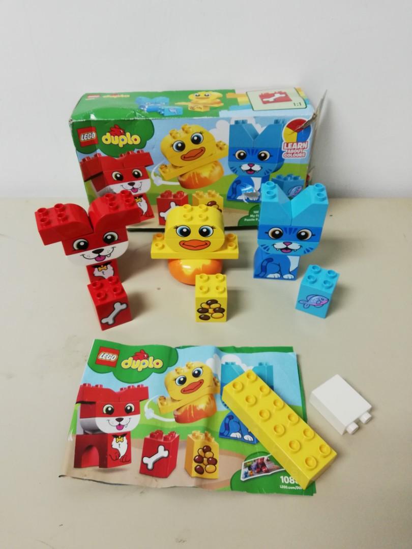 lego duplo puzzle pets