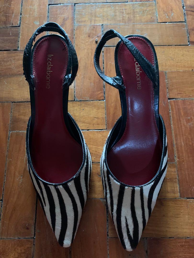 liz claiborne black heels