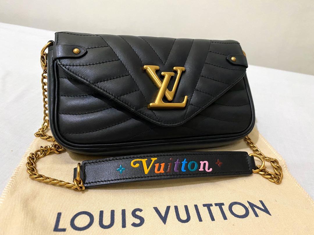 Louis Vuitton New Wave Noir Chain Pochette, Luxury, Bags & Wallets on  Carousell