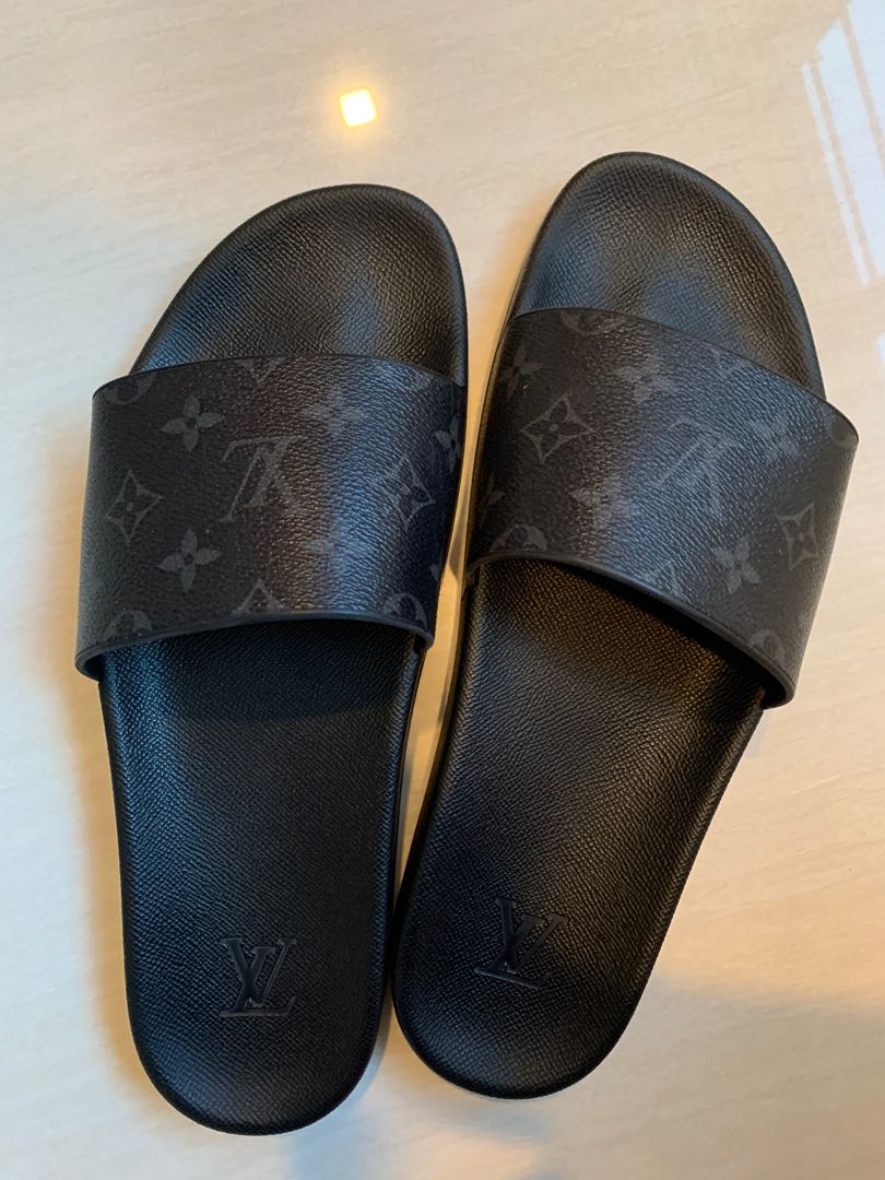 LV SLIDERS Men s Fashion Footwear Flipflops and Slides on Carousell