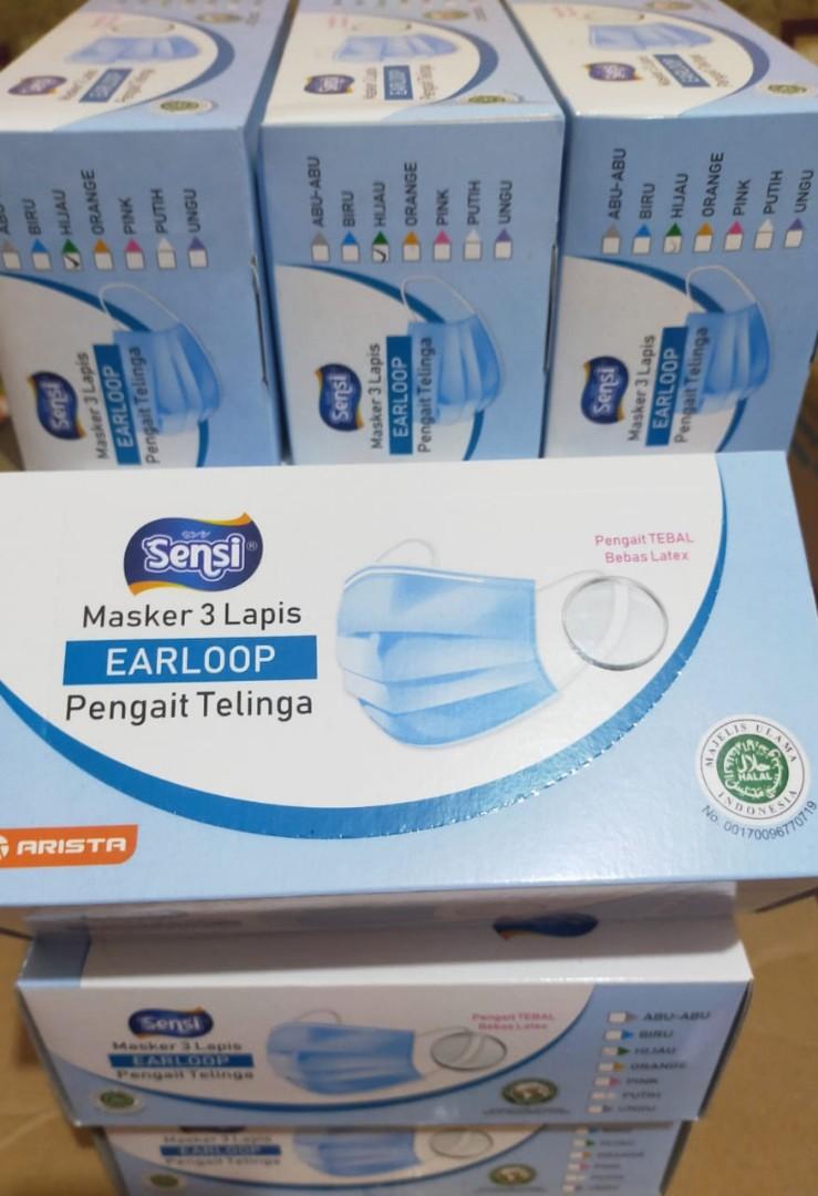 Masker Sensi Isi 40pcs Kesehatan Kecantikan Parfum Kuku Lainnya Di Carousell