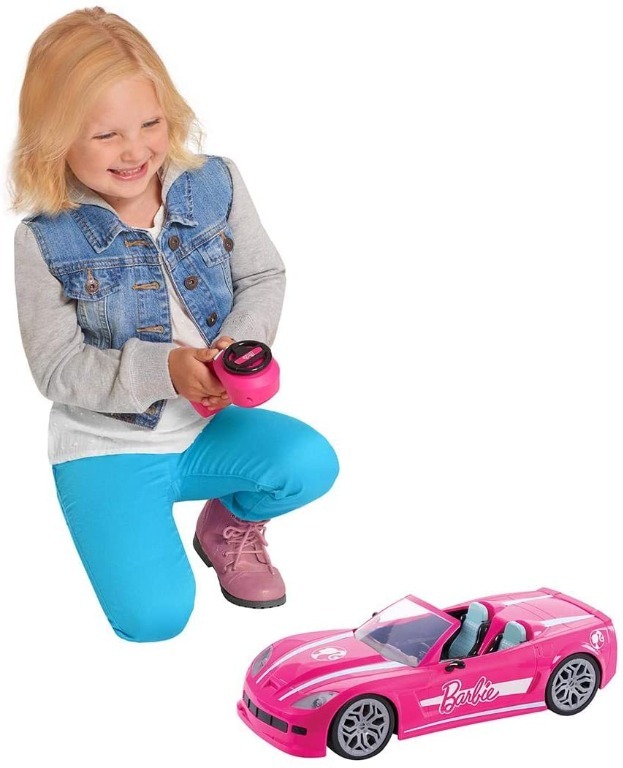 mattel barbie remote control car