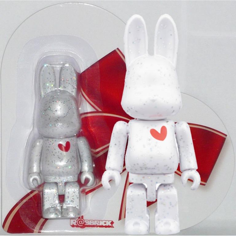 Medicom Toy 20th Anniversary BE@RBRICK & R@BBRICK 100% Figure Set