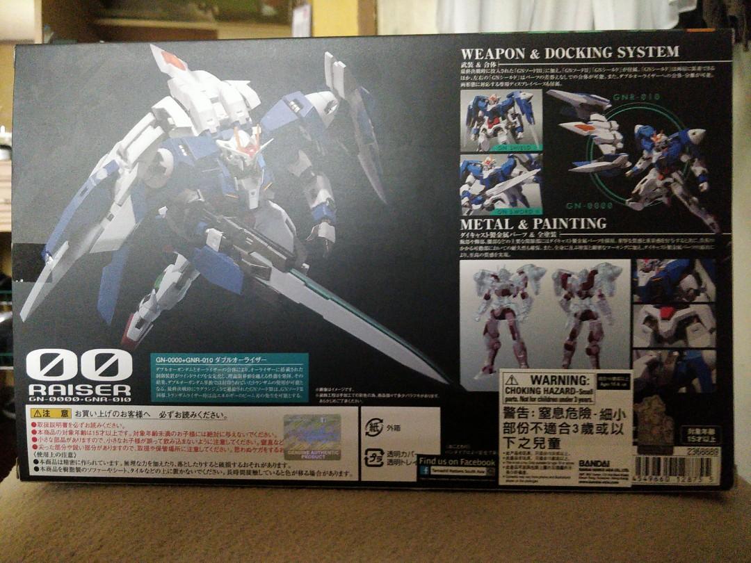 Metal Robot Spirits 00 Raiser (Category: Gundam & Model Kits) located in Manila. Submitted by maestroex (Listing ID 1016736390, Image 2). Description: bnew never opened cash basis only fix price for gundam collectors delivery possible buyers should shoulder cost i wont entertain stupid questions what you see is what you get use carousel facility for your offer. 9276681879.