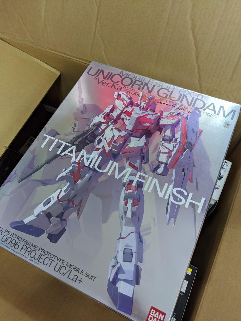 Mg Unicorn Gundam Ver Ka Titanium Finish Toys Games Bricks