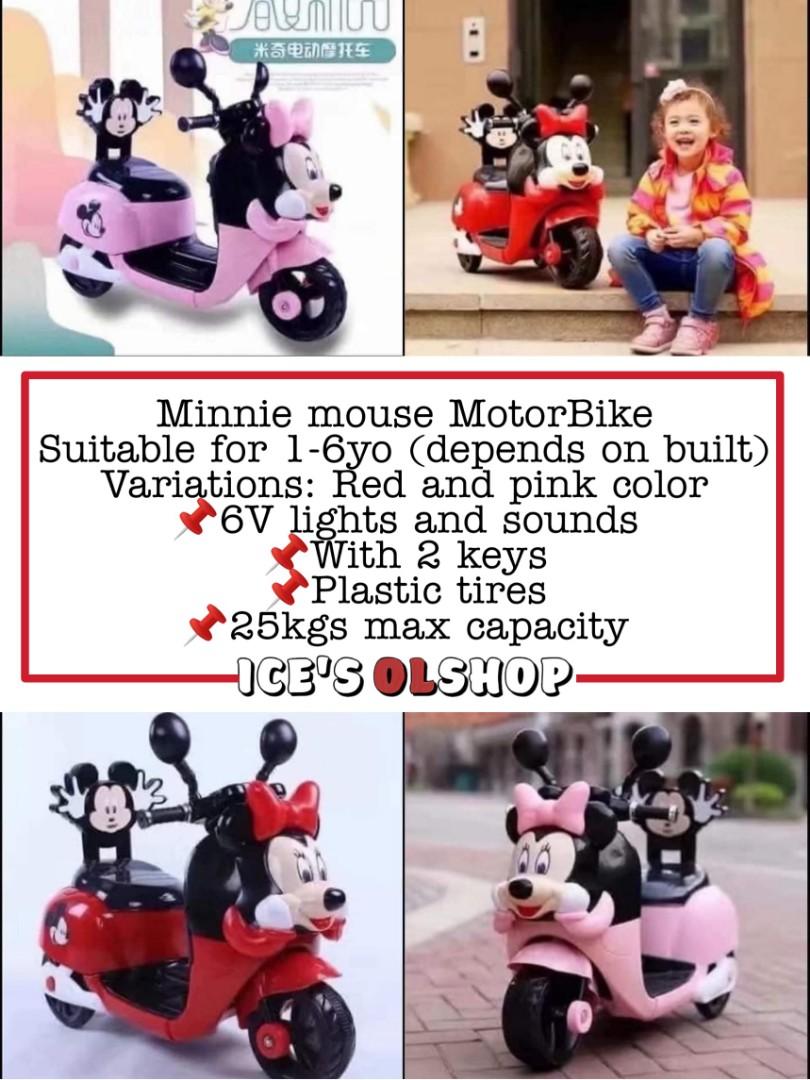 minnie mouse motorbike