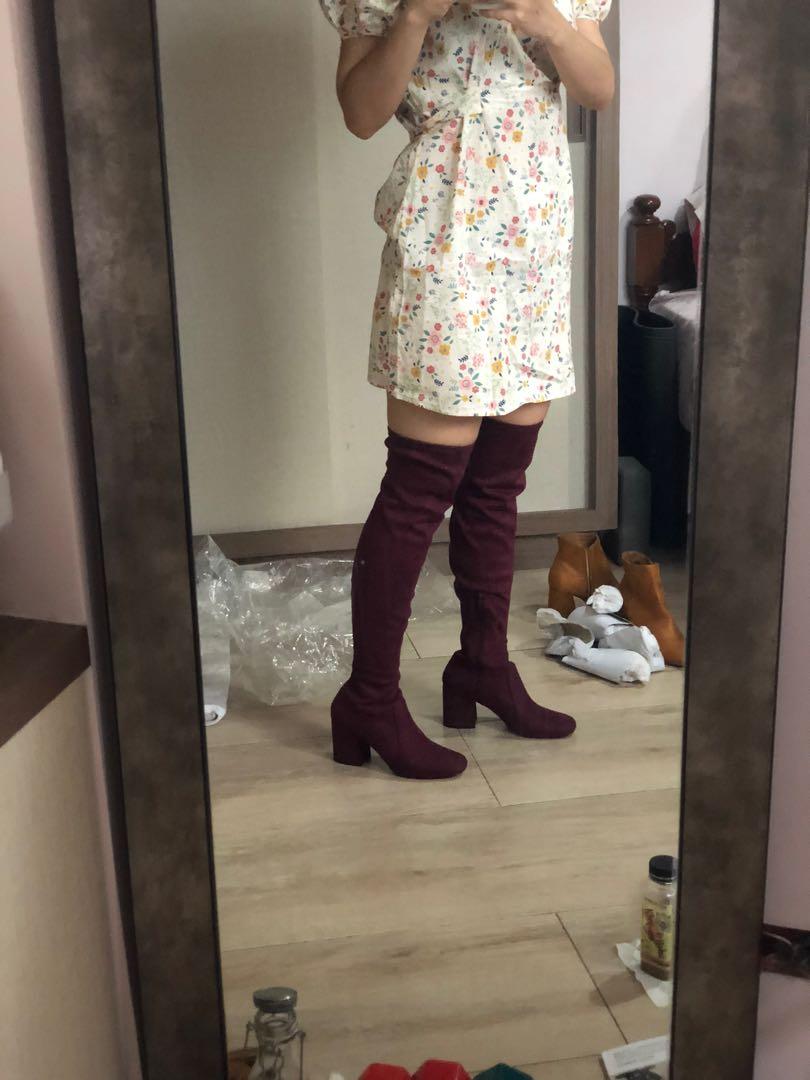 Knee high boots miss selfridge new arrivals