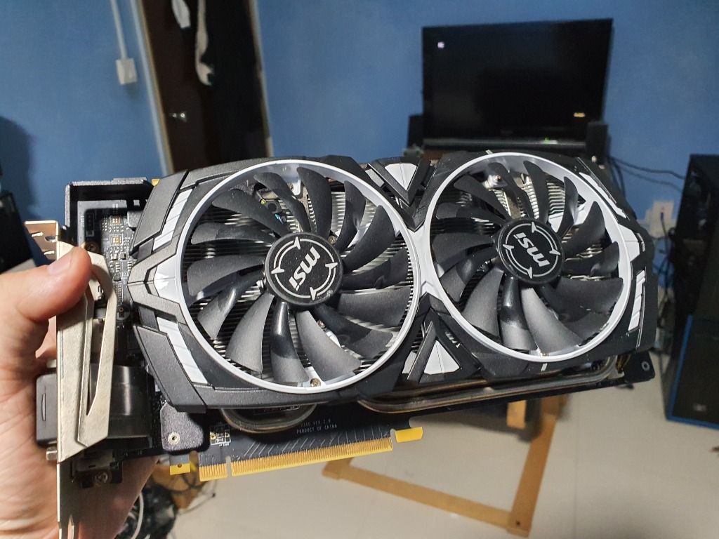 MSI Geforce GTX 1080 Ti Armor, & Tech, & Accessories, Computer Parts Carousell