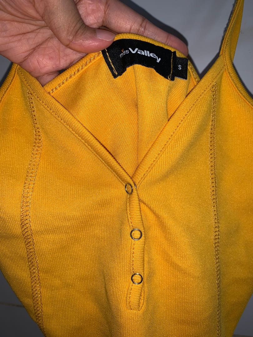 mustard yellow camisole