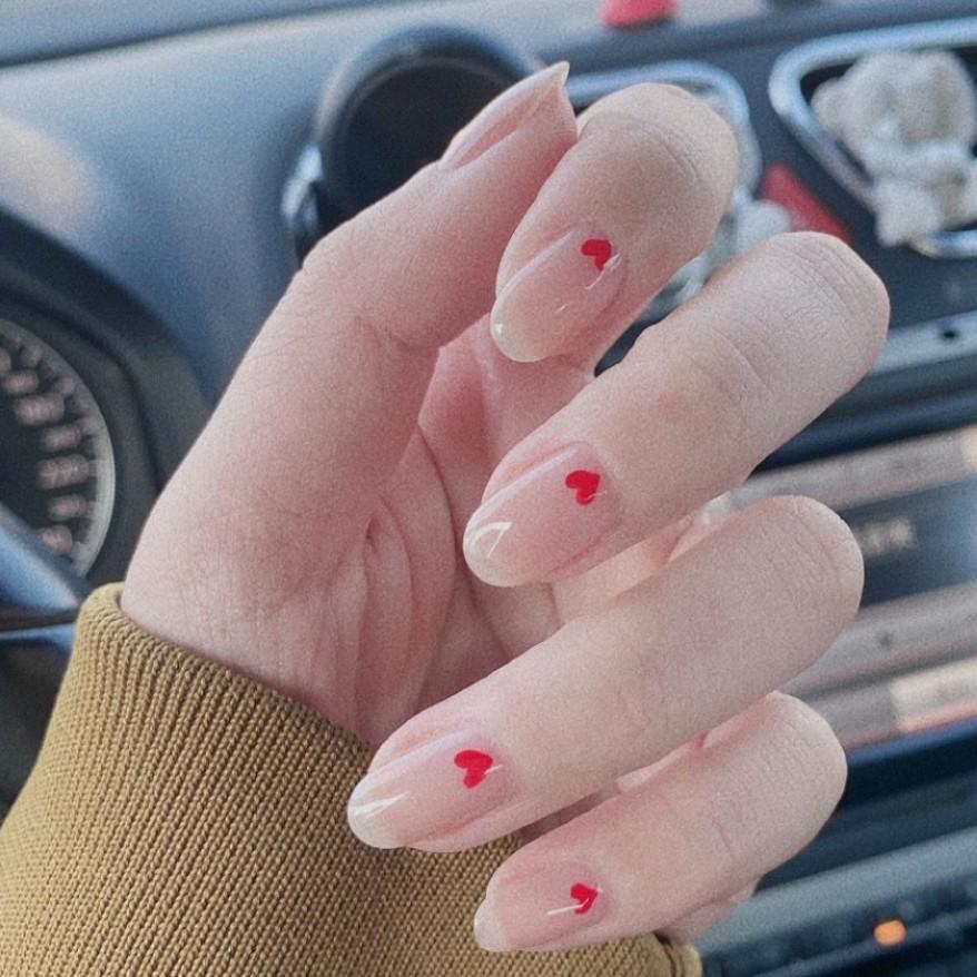 nail stickers hearts