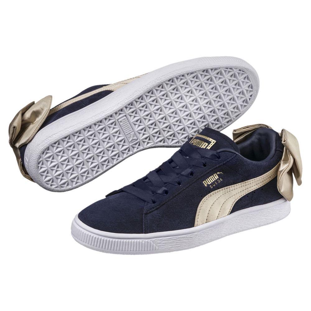 puma shoes with bow on back