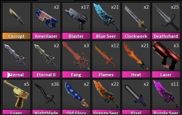 Mm2 Knife Values 2020