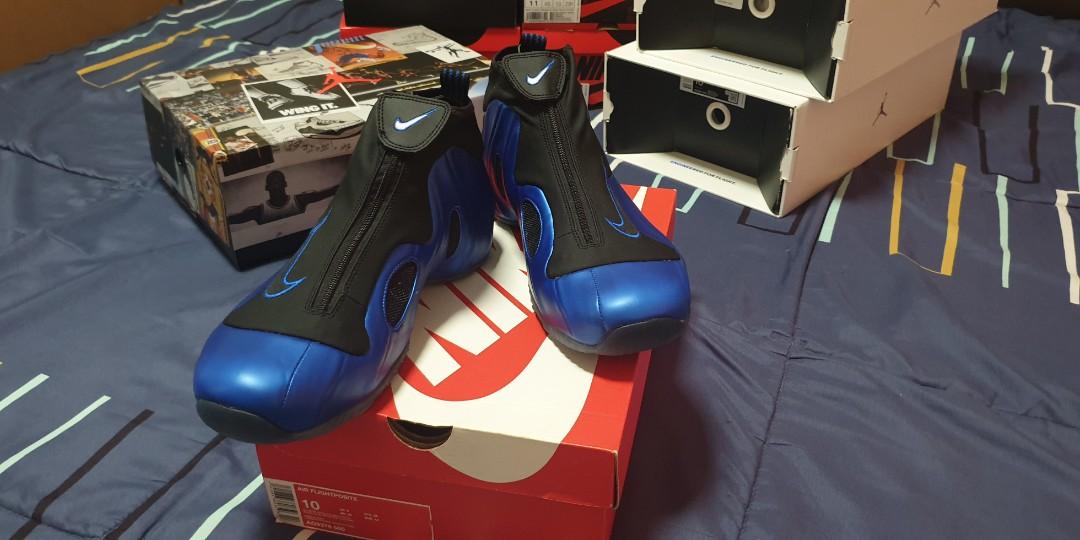 Air flightposite one dark neon royal top