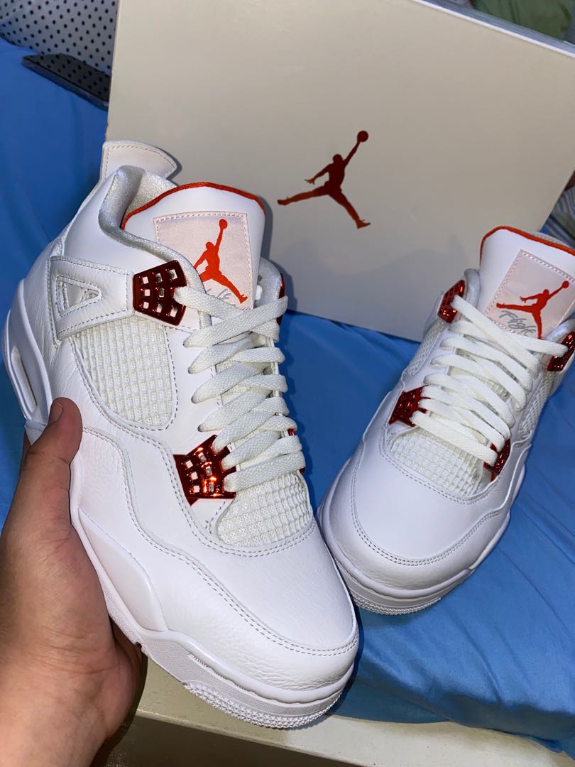 air jordan 4 orange