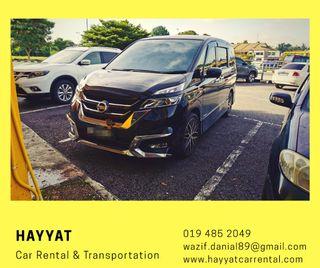 Nissan Serena Vehicle Rentals Carousell Malaysia