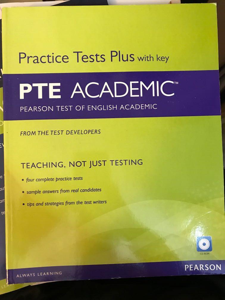 Official PTE guide + 4 sets practice test (連cd rom) 90 new, 興趣及遊戲, 書本
