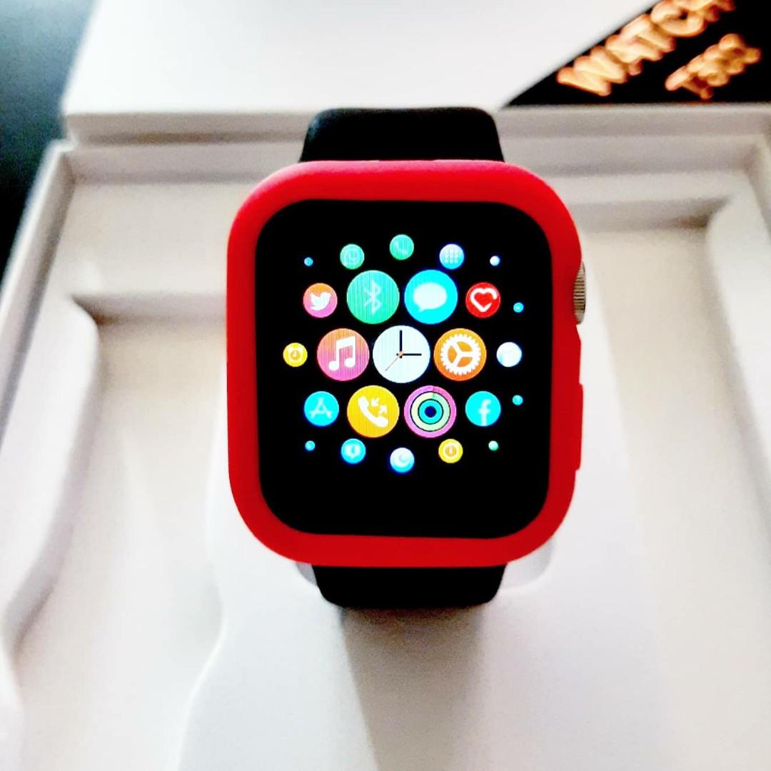 ON SALE Smart Watch Series 5 T500 Ver 2020 LATEST Edition Red Bumper Men s Fashion Watches Accessories Watches on Carousell