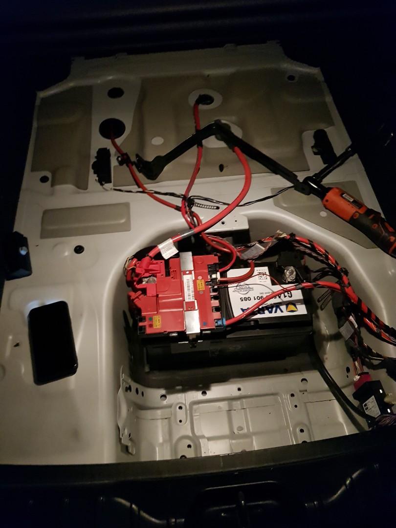 Onsite Battery Change for BMW F10 523i to Original BMW Varta Banner
