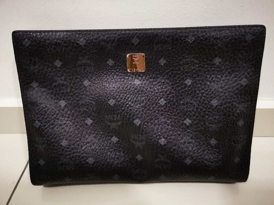 Original MCM Clutch, Luxury, Bags & Wallets on Carousell