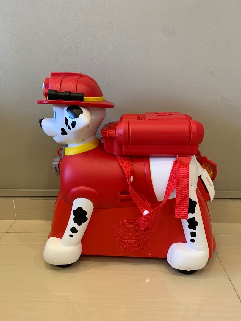 Paw Patrol Marshall Luggage, Babies & Kids, Infant Playtime on Carousell