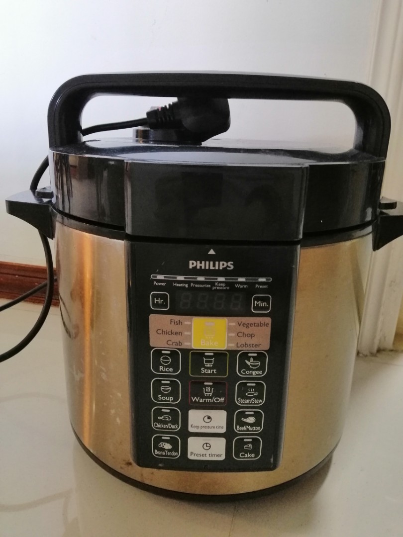 Philips Pressure Cooker, Home Appliances, Kitchenware on Carousell