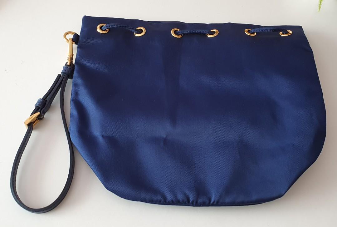 Prada logo online sailcloth container