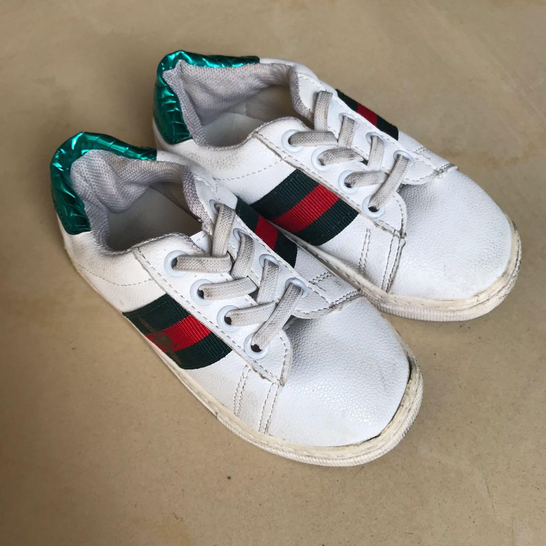 Preloved Import Sepatu Anak Laki Laki Gucci Size 27 Babies Kids Boys Apparel 1 To 3 Years On Carousell