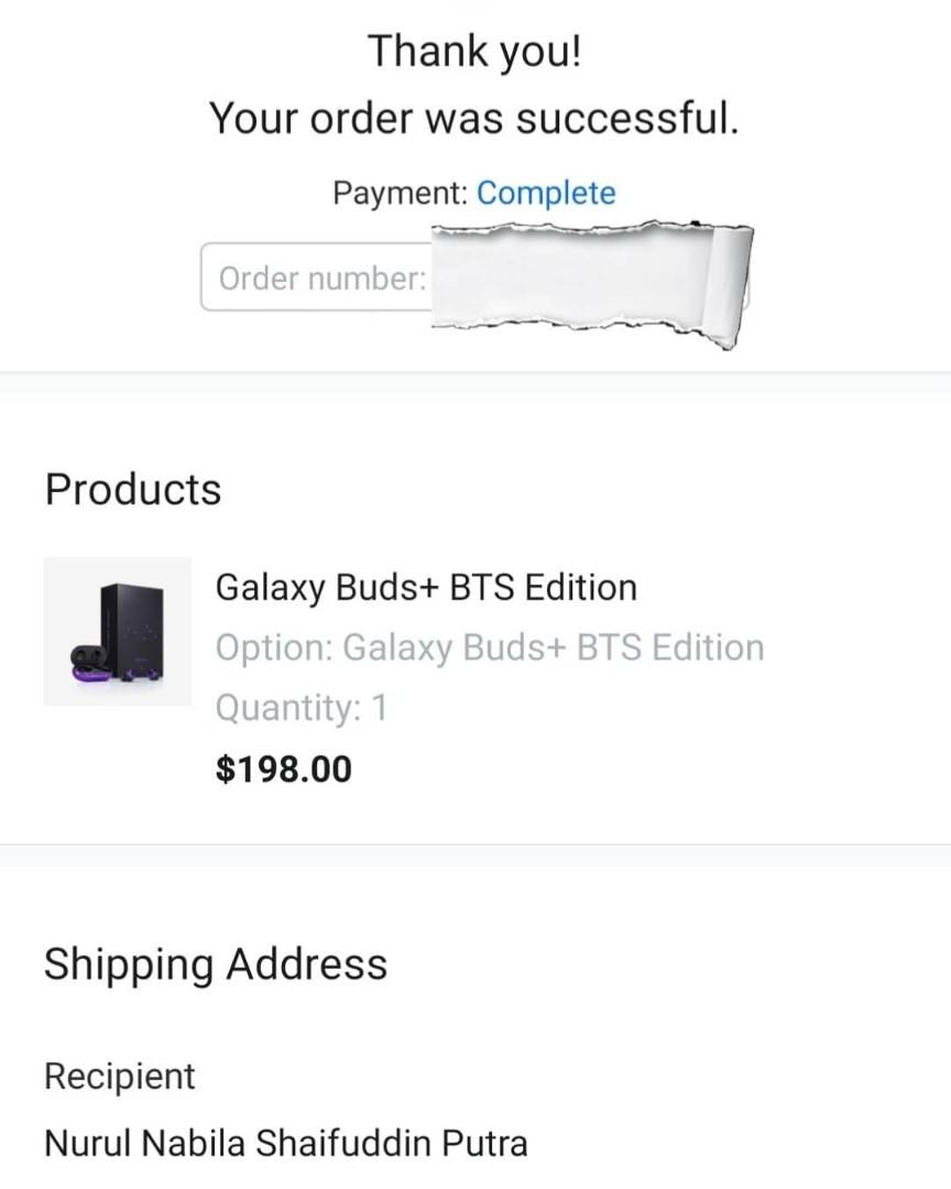 Bts galaxy hotsell buds pre order
