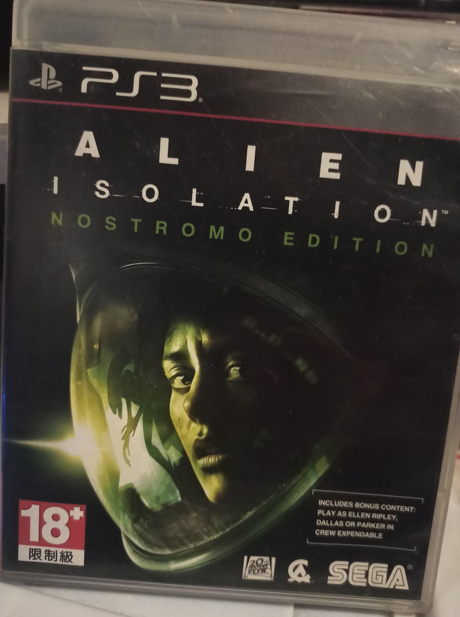 Ps3 Alien Isolation Nostromo Edition Video Gaming Video Games On Carousell