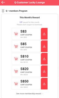 Qoo10 VIP $20 and $50 cart coupon (also other VIP coupons ...