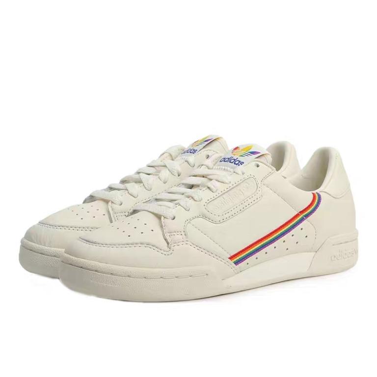 Adidas rainbow continental best sale