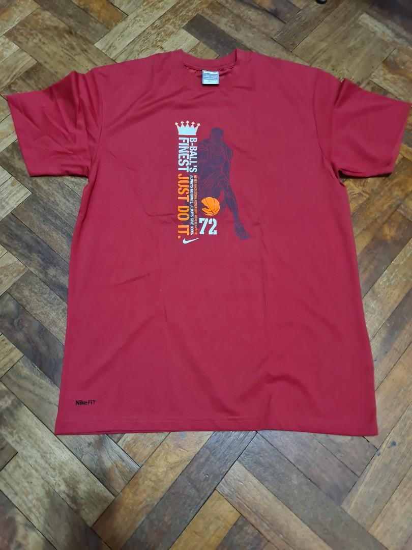 red nike toddler shirt