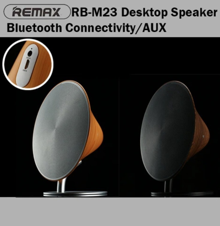 Remax RB-M23 Desktop Bluetooth Speaker Aux In NFC Wireless Loudspeaker ...