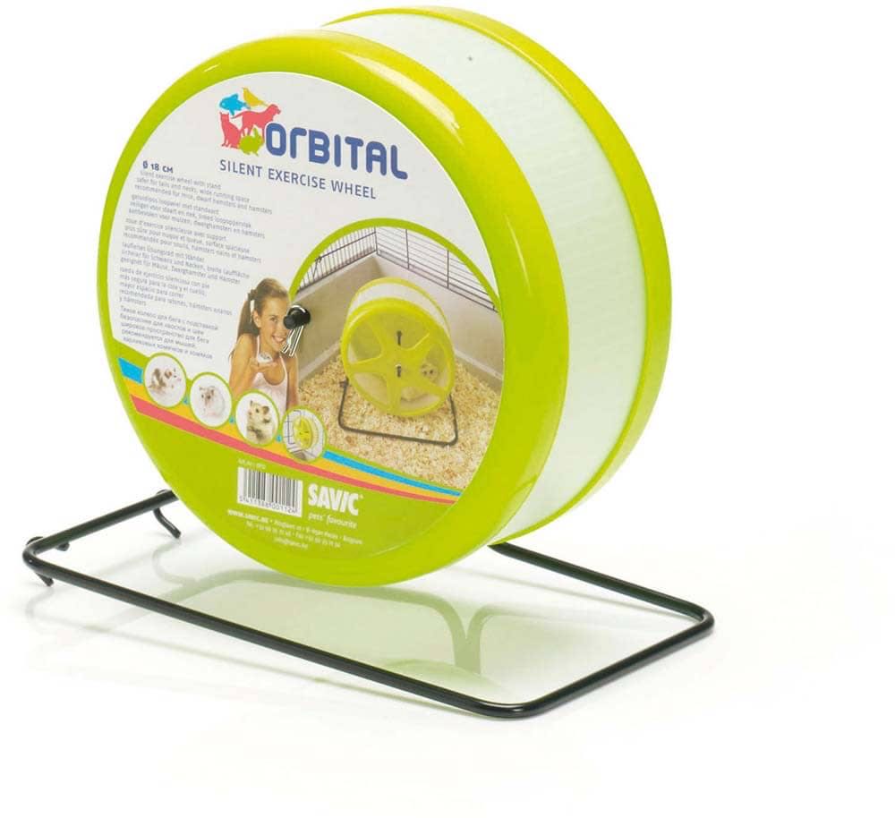 Savic Orbital Silent Exercise Wheel 18cm, Pet Supplies, Homes & Other