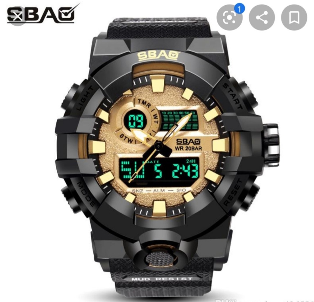 SBAO Water Resistant 20 Bar Watch Mobile Phones Gadgets