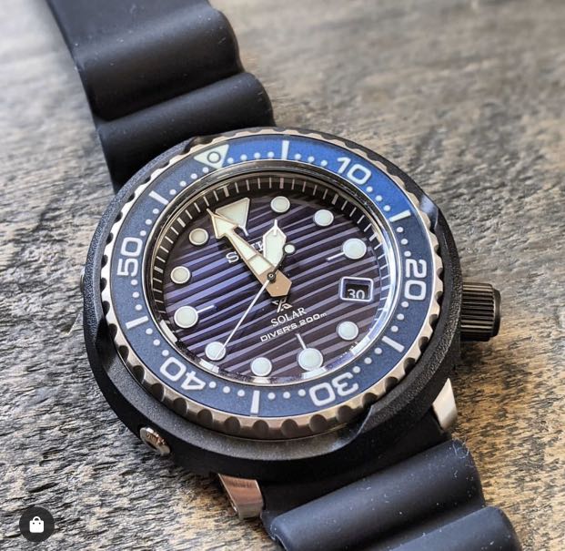 Seiko solar baby sale tuna