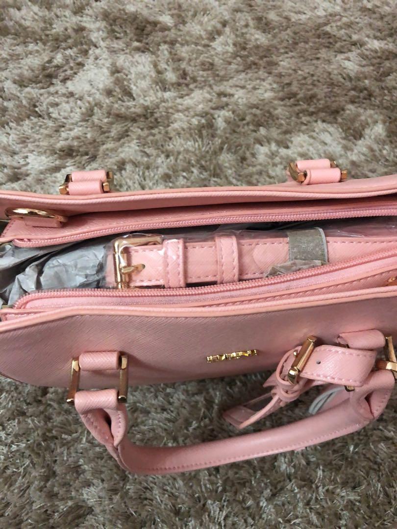 Sembonia Small Crossgrain Satchel Women s Fashion Bags Wallets