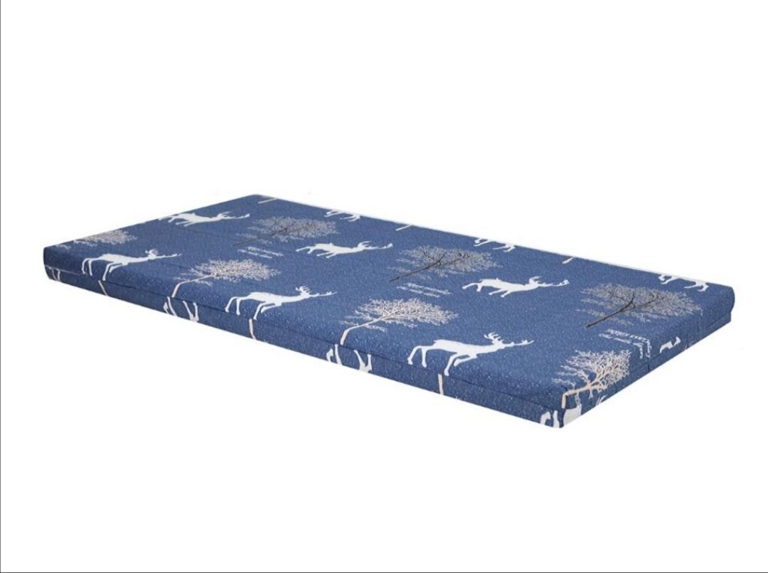 Single Mattress Folding Bed Frame Furniture Beds Mattresses On