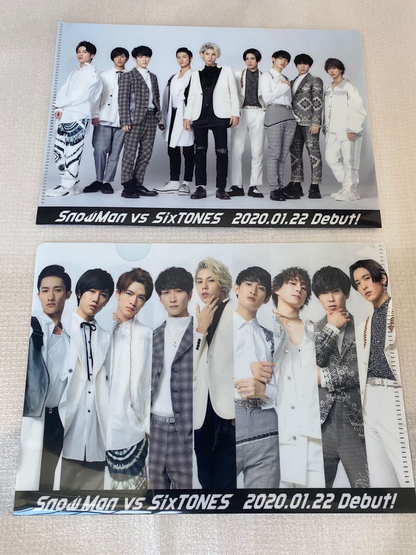 Sixtones Snow Man 出道cd 特典file 日本明星 Carousell