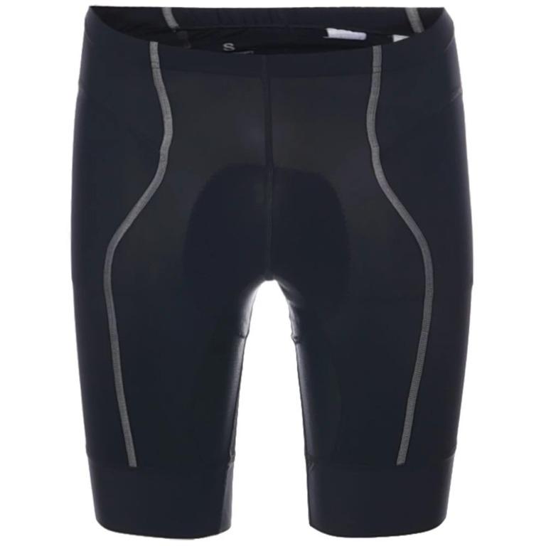 silver cycling shorts