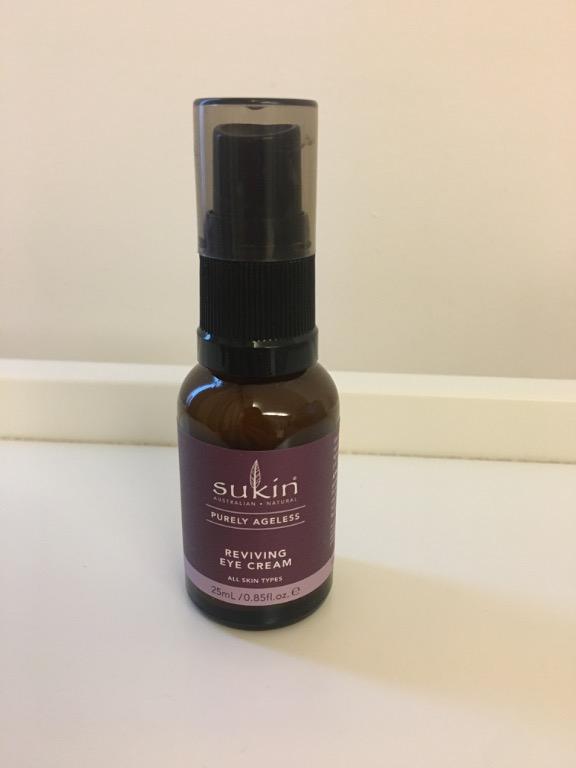 sukin reviving eye cream