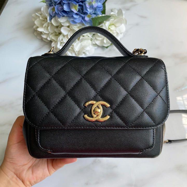 Chanel Mini Business Affinity in Caramel / LGHW, Luxury, Bags & Wallets on  Carousell