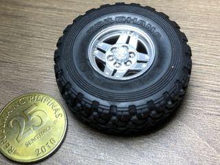 Tamiya Misc 1:24 Wheels with tires volvo 850 toyota supra