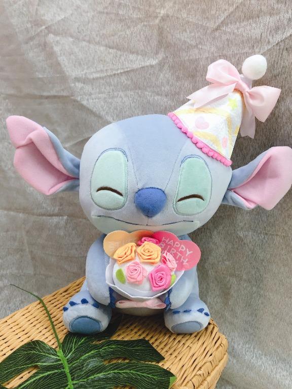 happy birthday stitch plush