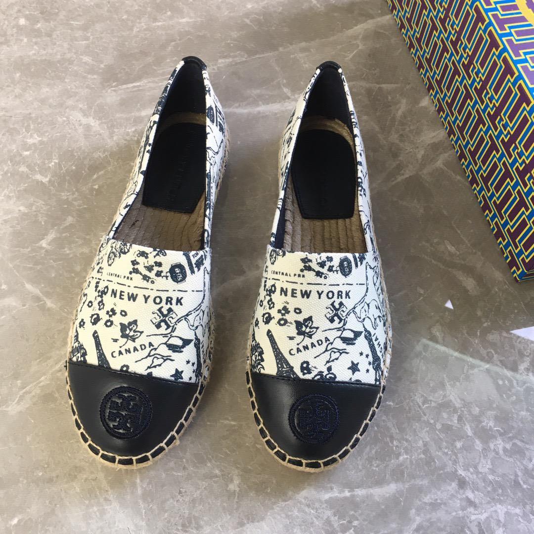 tory burch cap toe espadrille