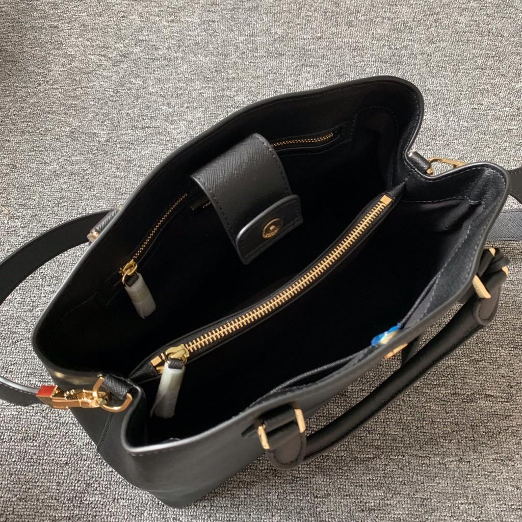 Medium robinson leather triple compartment bag best sale